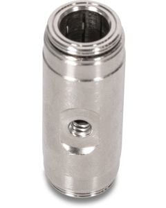 Connector nickel f/hose PA 10mm f/1 nozzle
